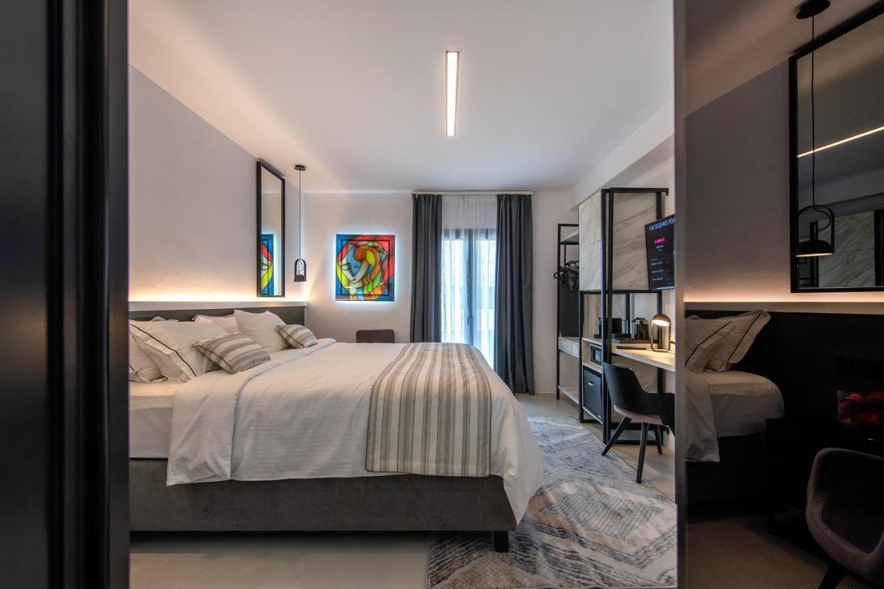 Central Boutique Hotel By Naoussa Hills Adults Only Exterior foto