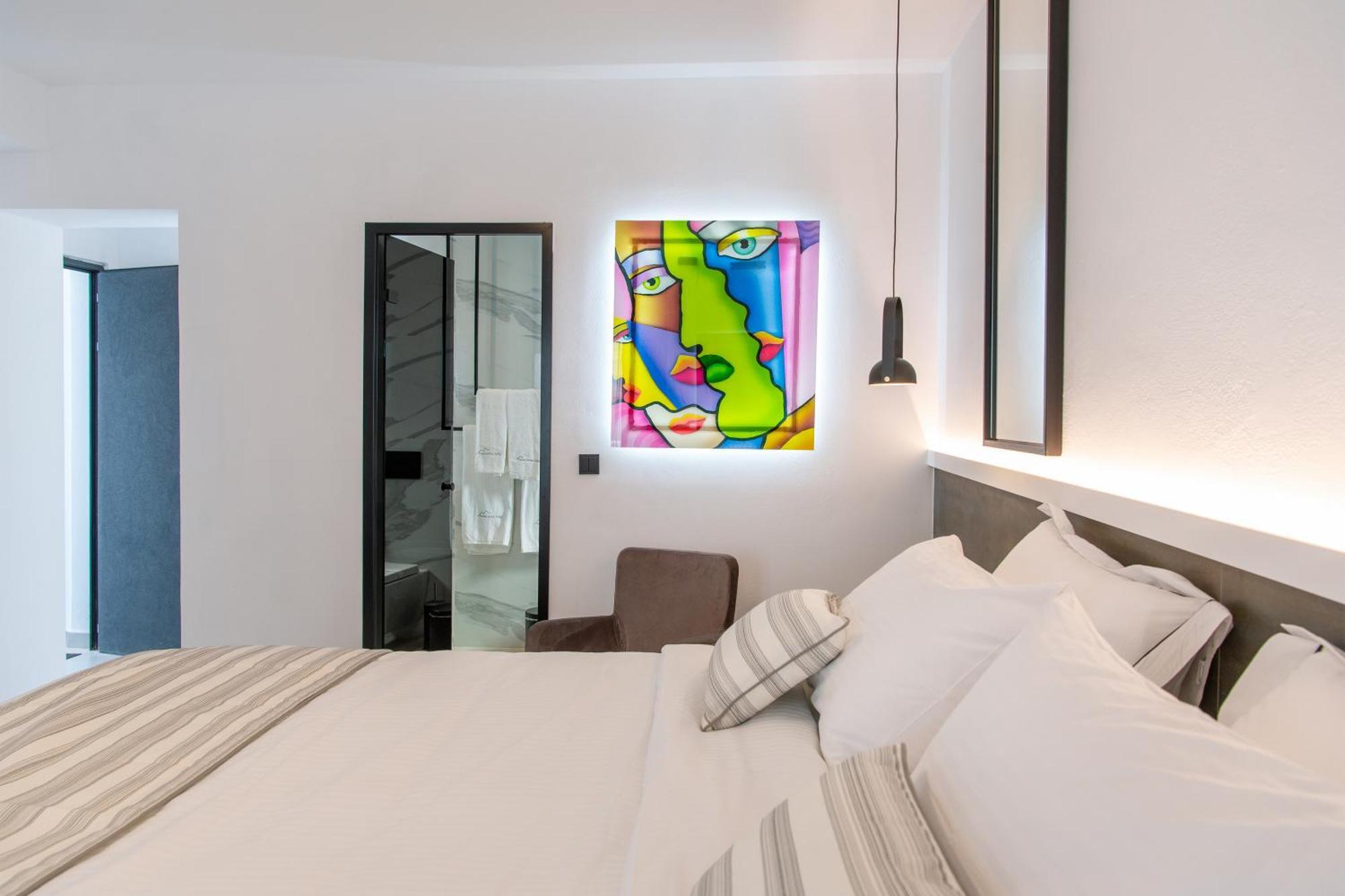 Central Boutique Hotel By Naoussa Hills Adults Only Exterior foto